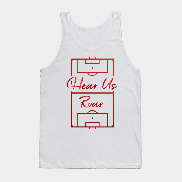 England Hear Us Roar Ladies Supporters Tank Top by Culture-Factory